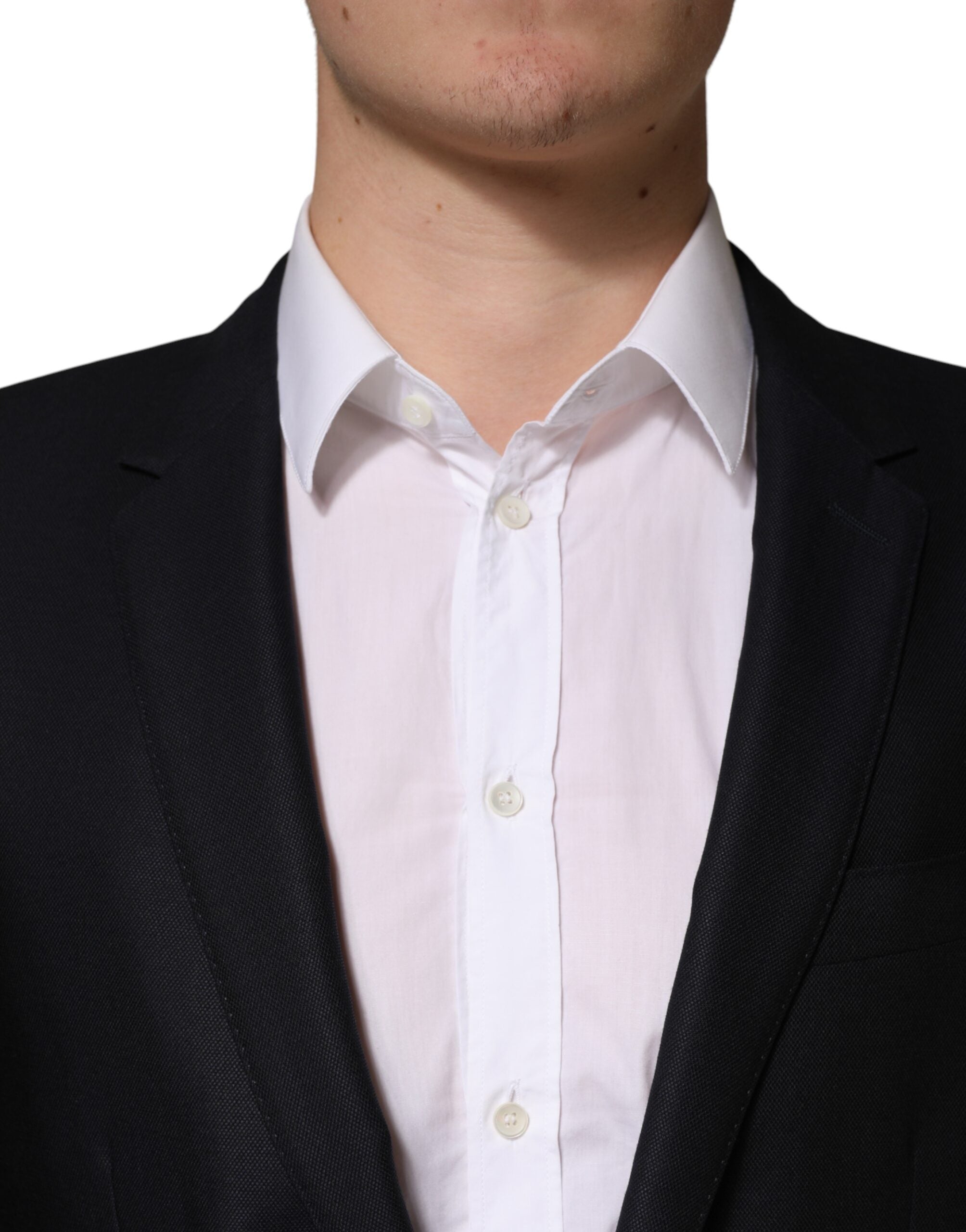 Dolce & Gabbana Blue MARTINI Single Breasted Jacket Women's Blazer
