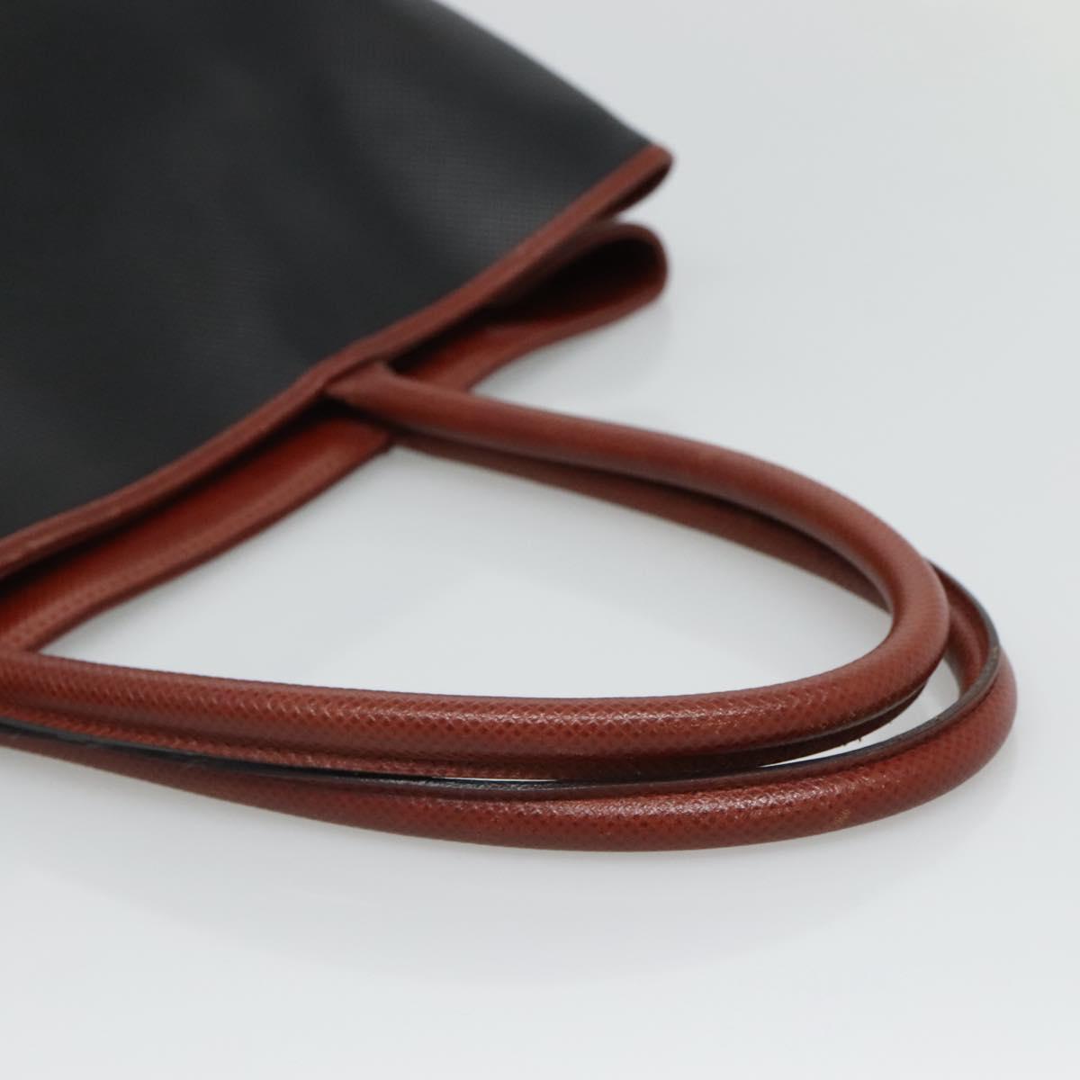Bottega Veneta Black Canvas Tote Bag (Pre-Owned)