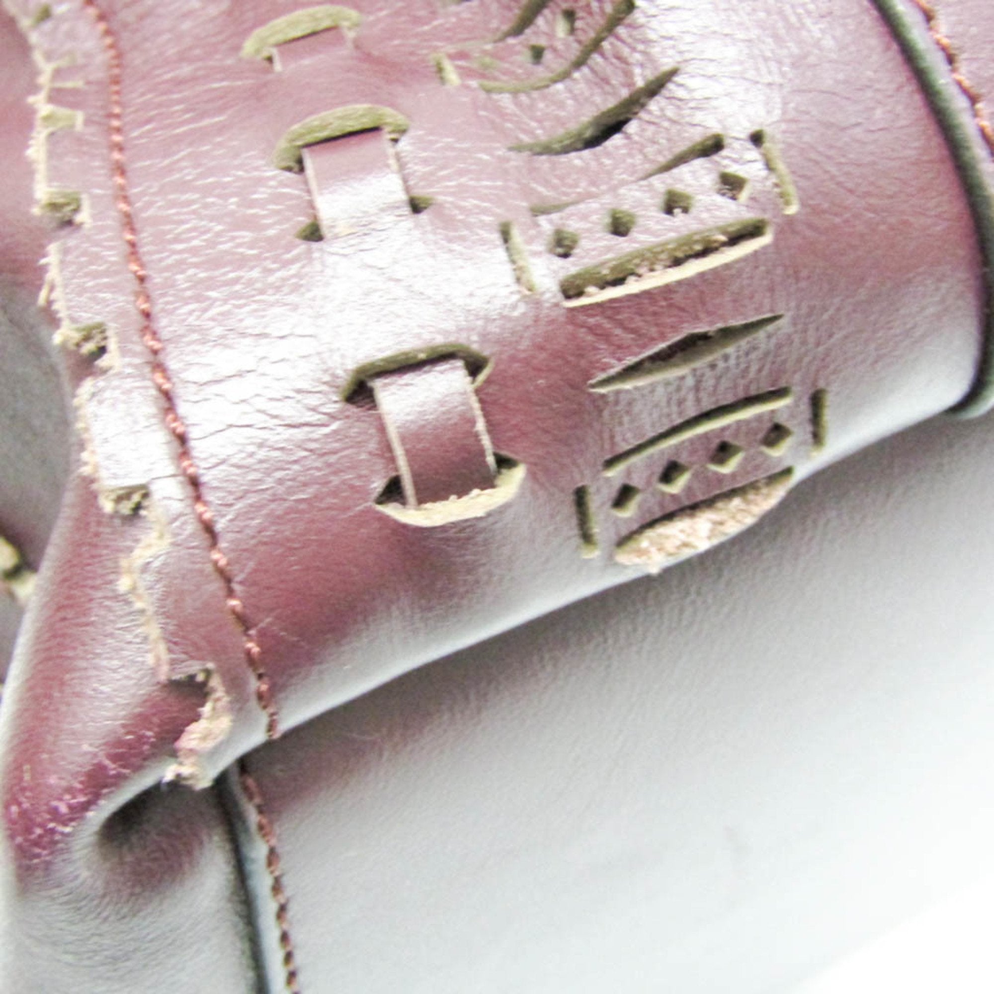 Tod's - Purple Leather Handbag (Pre-Owned)