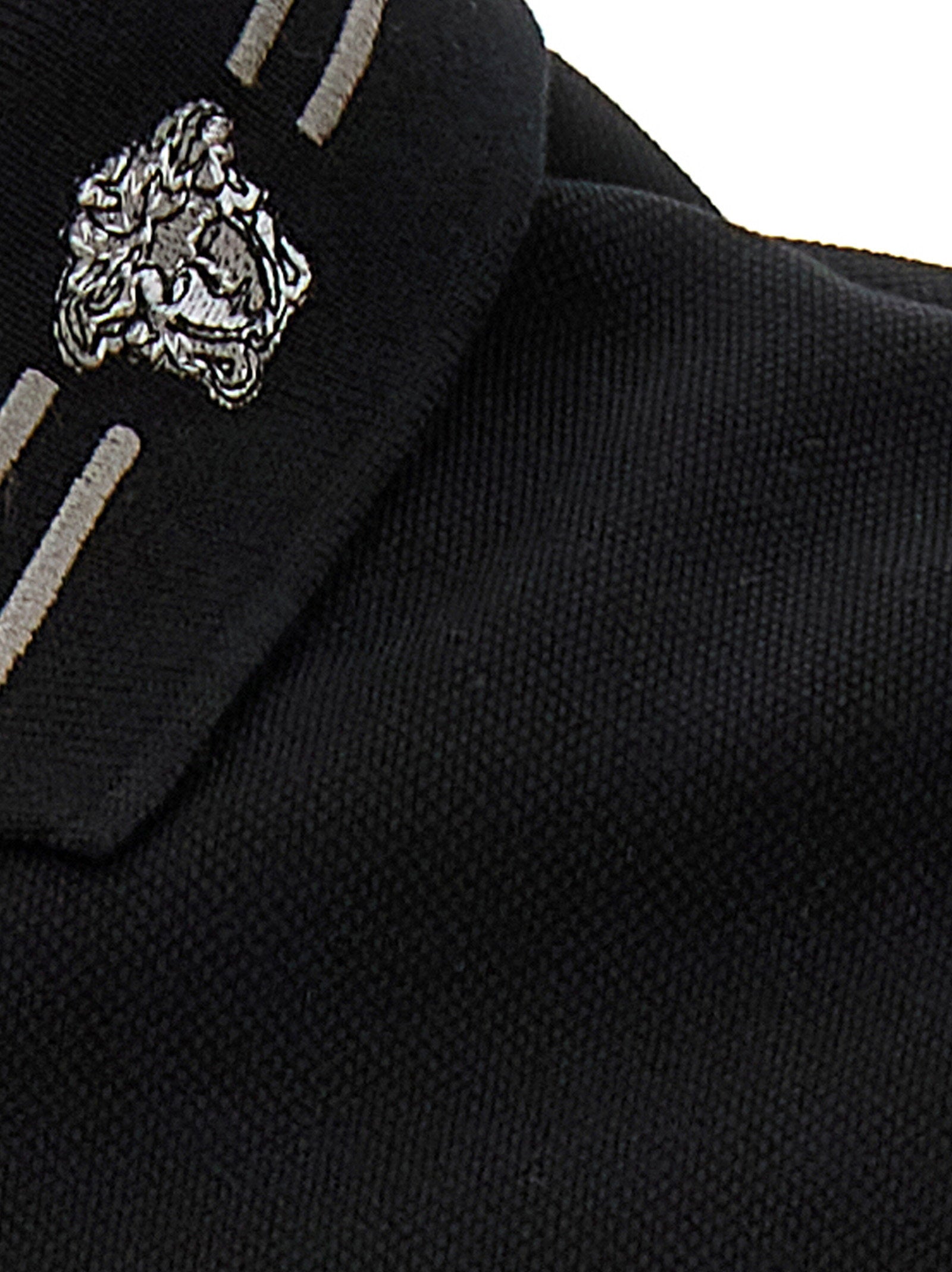 Versace Men's Medusa Embroidery Polo Shirt
