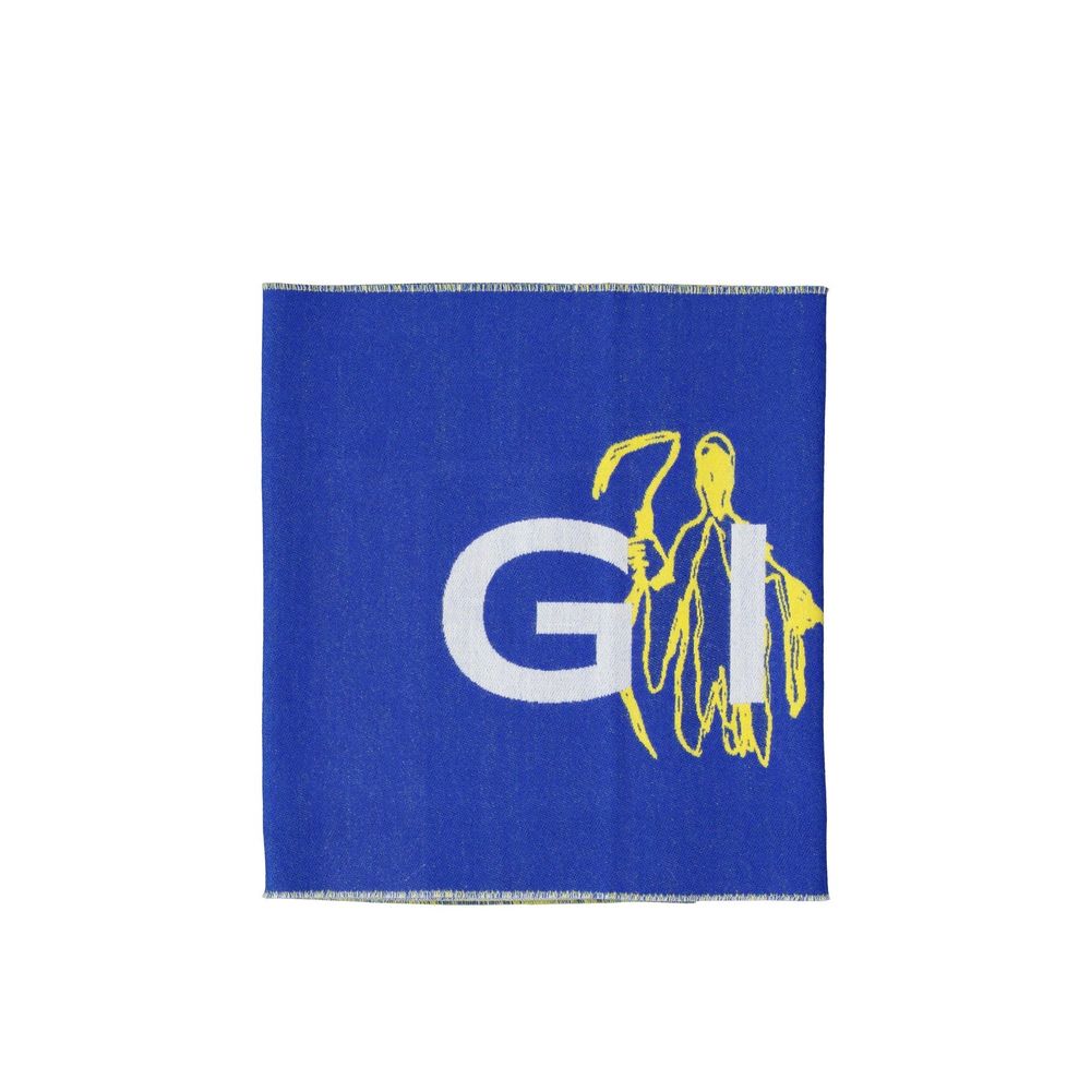 Givenchy Blue Silk Men's Foulard