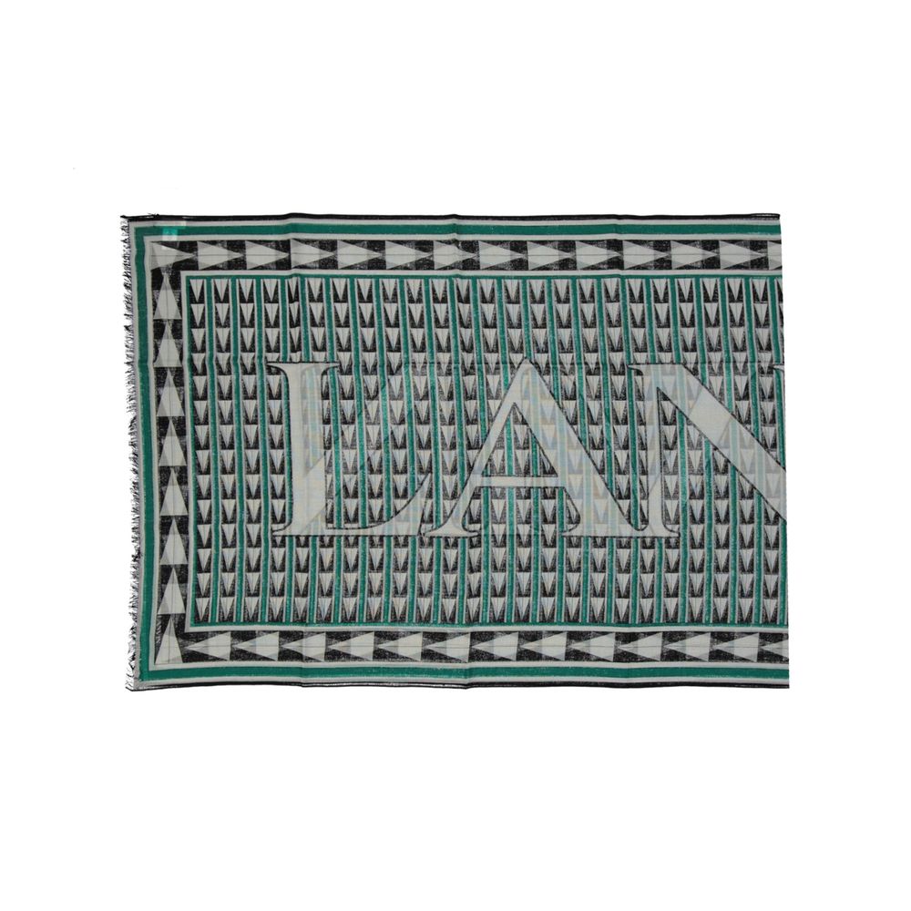 Lanvin Bicolor Wool Women's Foulard