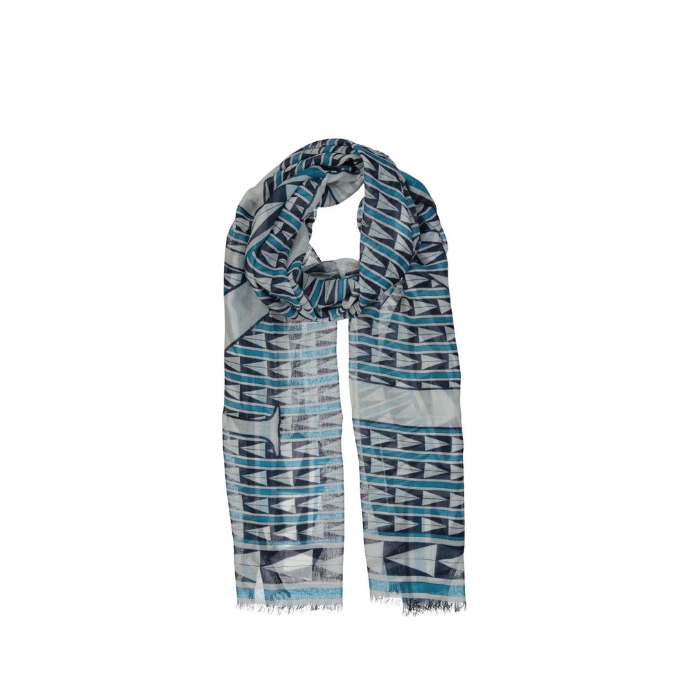 Lanvin Blue Wool Women's Foulard