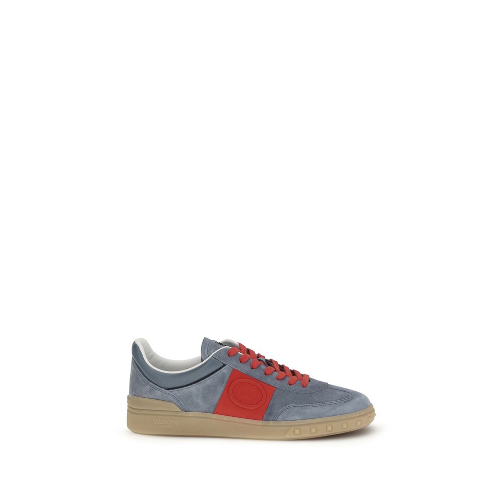 Valentino Garavani Multicolor Calf Leather Bos Taurus Low Top Men's Sneakers