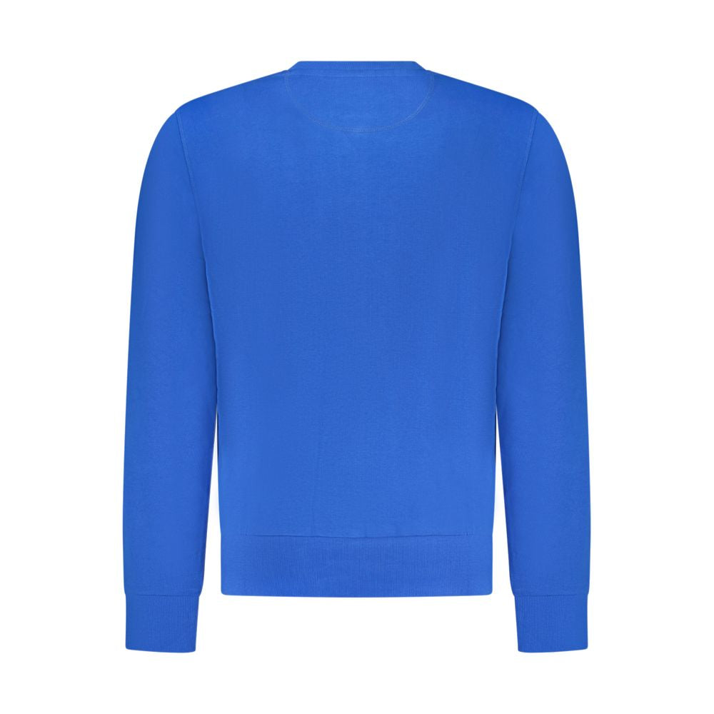 North Sails Blue Cotton Men Men's Sweatshirt