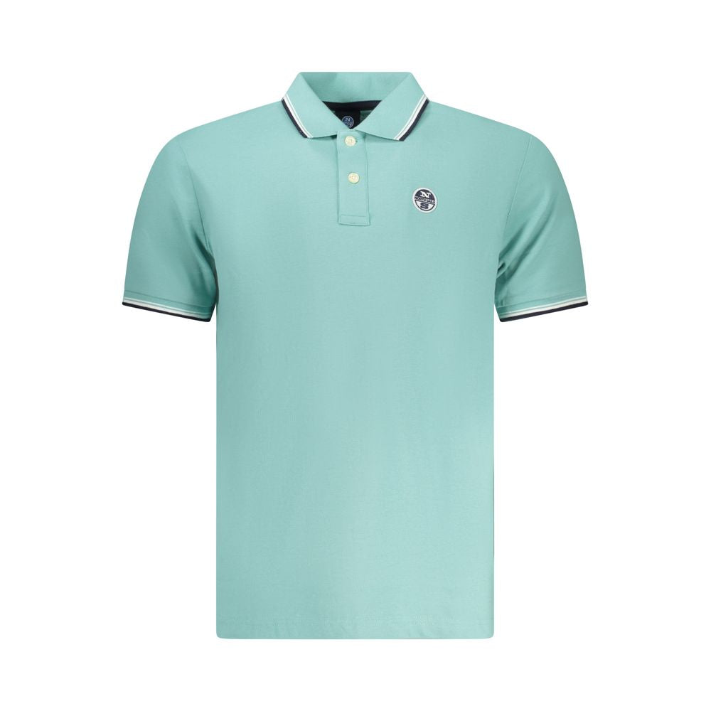 North Sails Azzurro Cotton Men Men's Polo