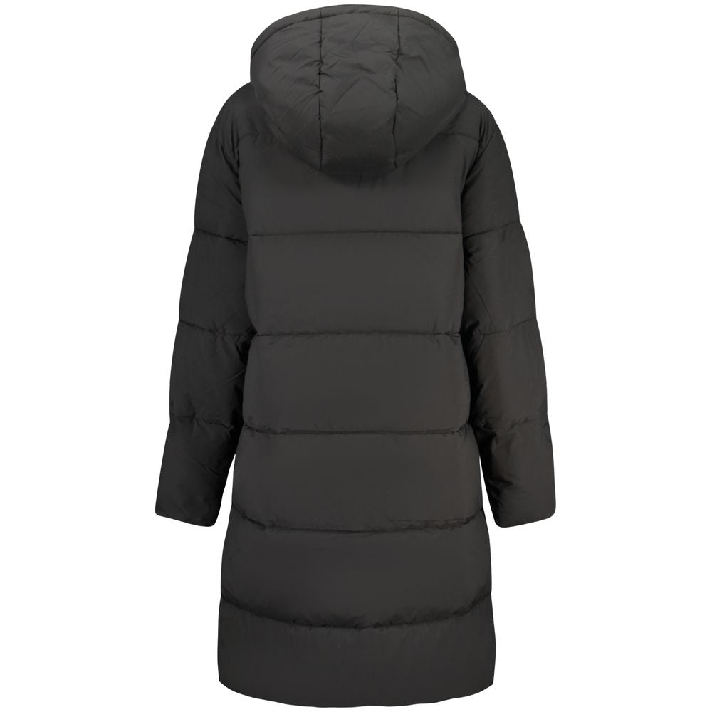 Guess Jeans Black Polyester Women's Women's Jacket