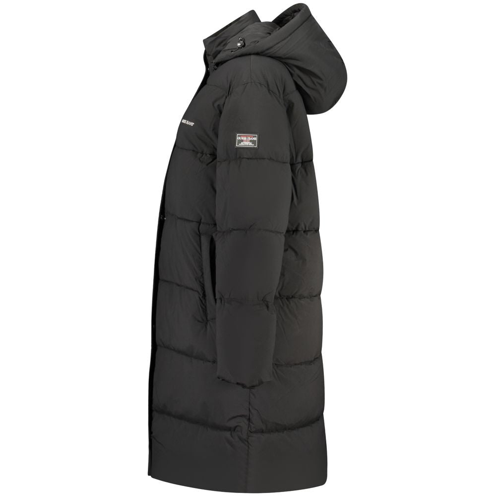 Guess Jeans Black Polyester Women's Women's Jacket