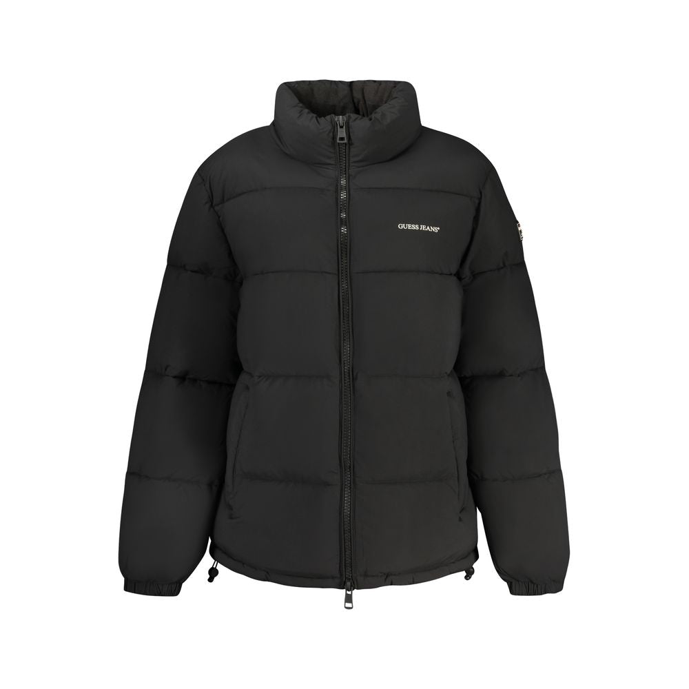 Guess Jeans Nero Polyester Woman Women's Jacket