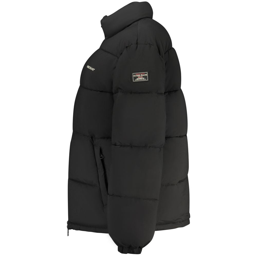 Guess Jeans Nero Polyester Woman Women's Jacket
