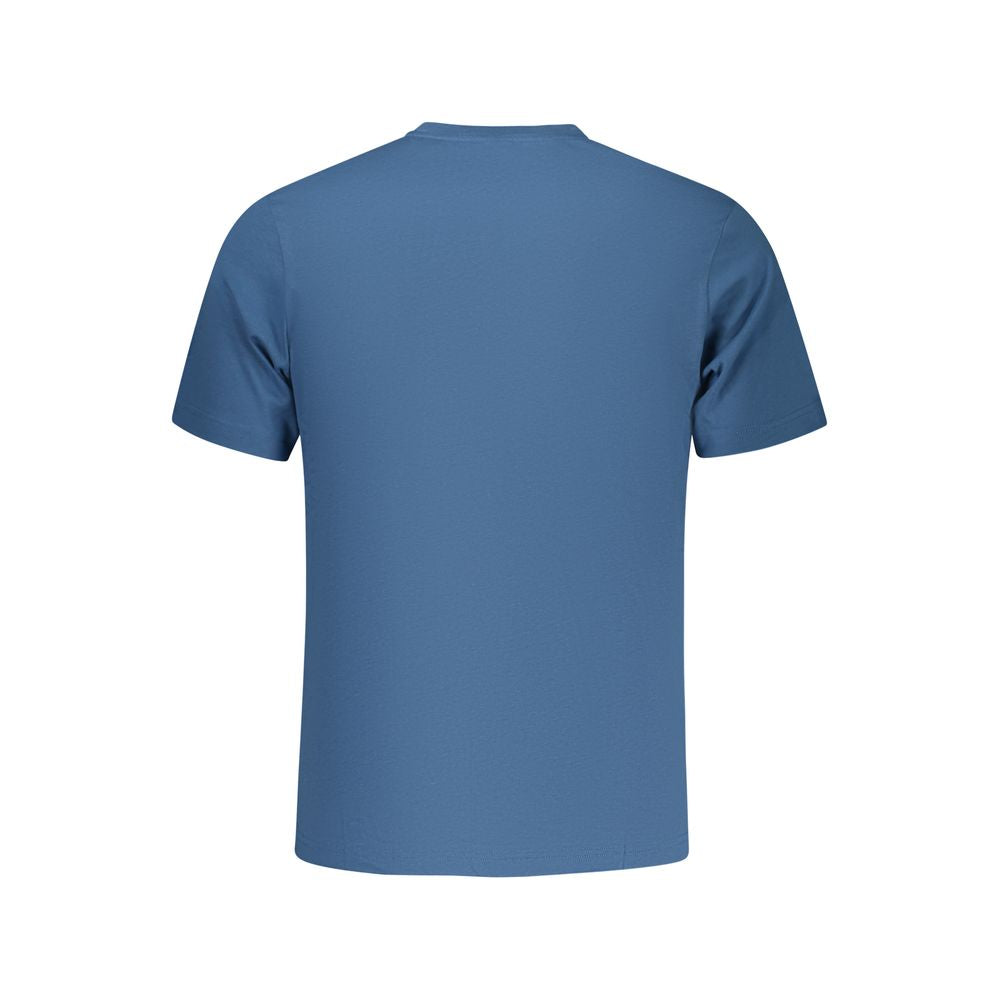 North Sails Blue Cotton Men Men's T-Shirt