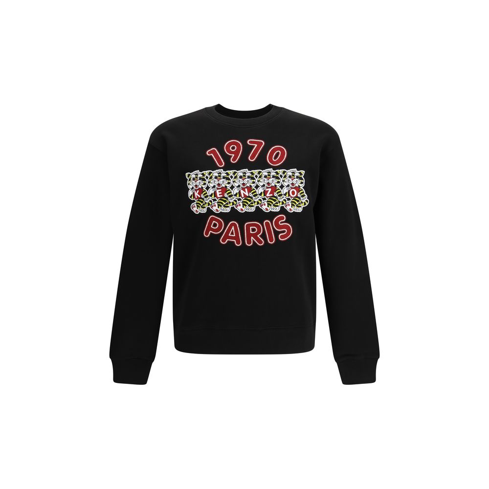 Kenzo Black Cotton Men's Sweatshirt