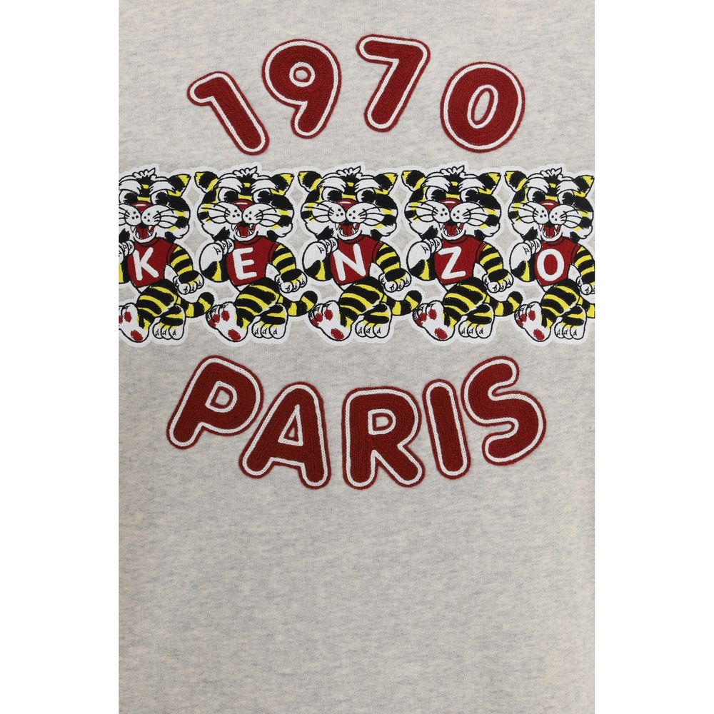 Kenzo Gray Cotton Men's Sweatshirt