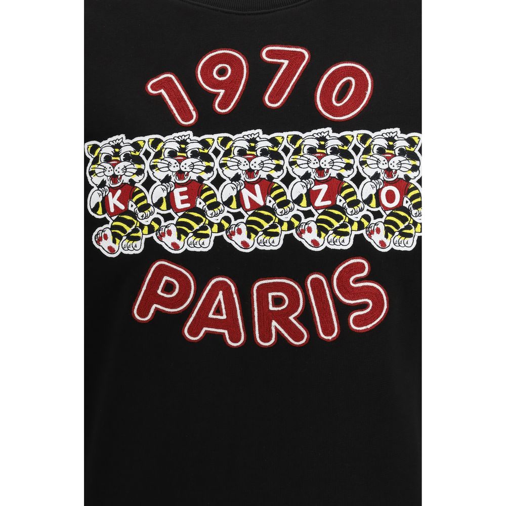 Kenzo Black Cotton Men's Sweatshirt