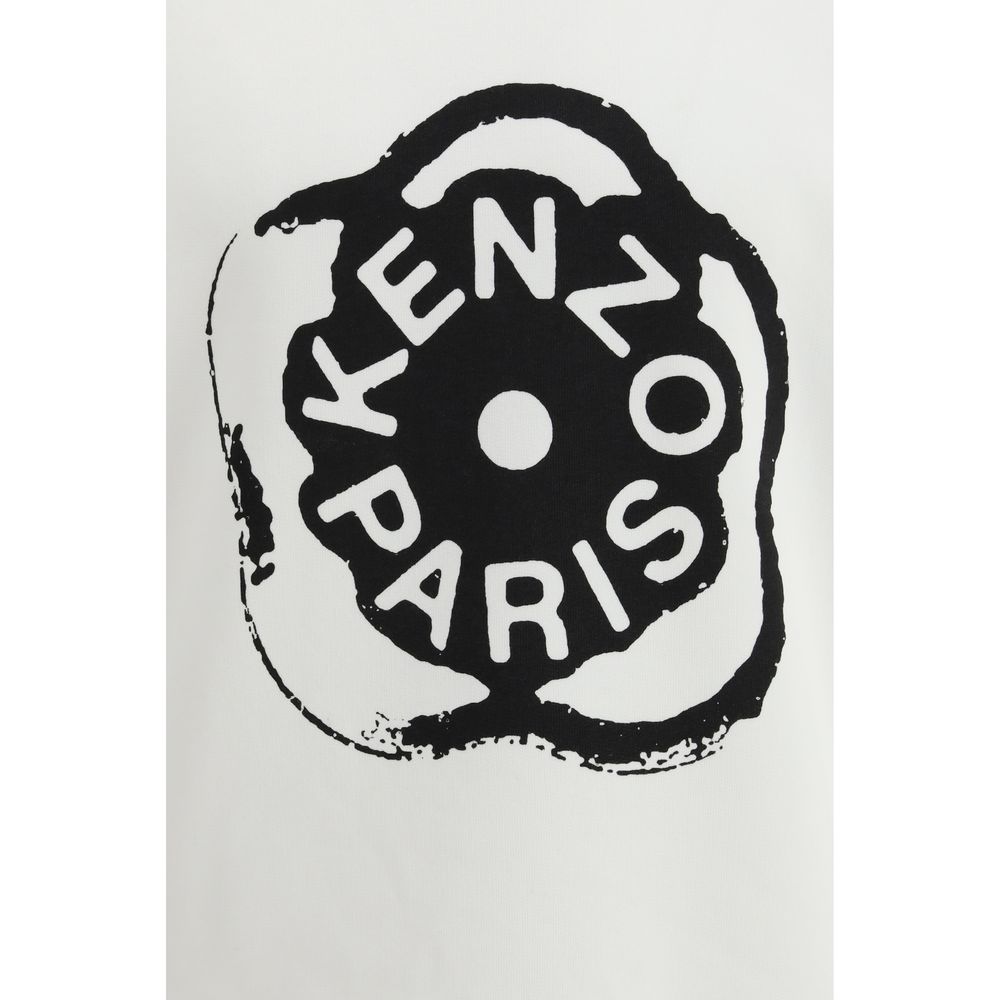 Kenzo White Cotton Men's Sweatshirt