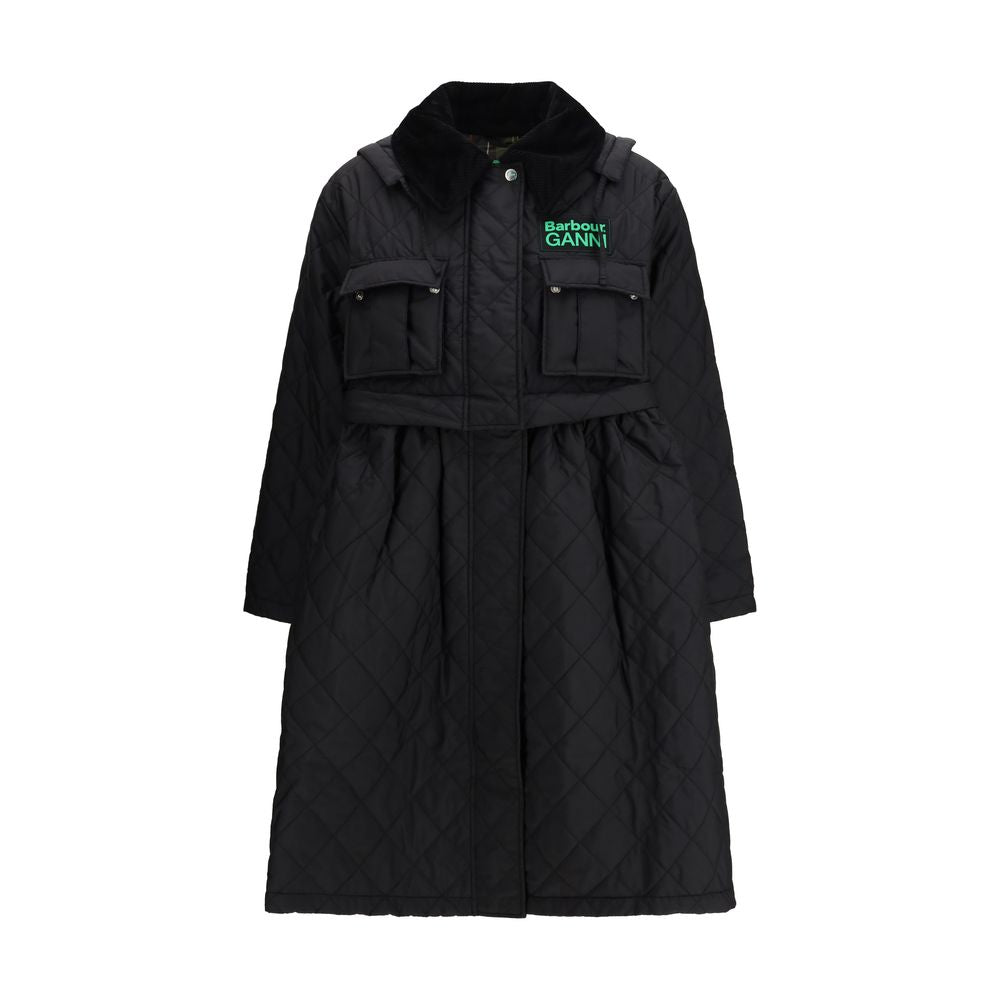 Barbour Black Polyester Women's Coat