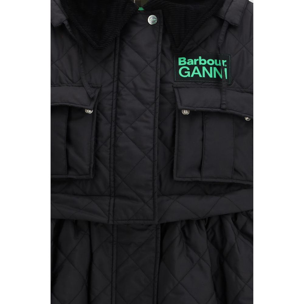 Barbour Black Polyester Women's Coat
