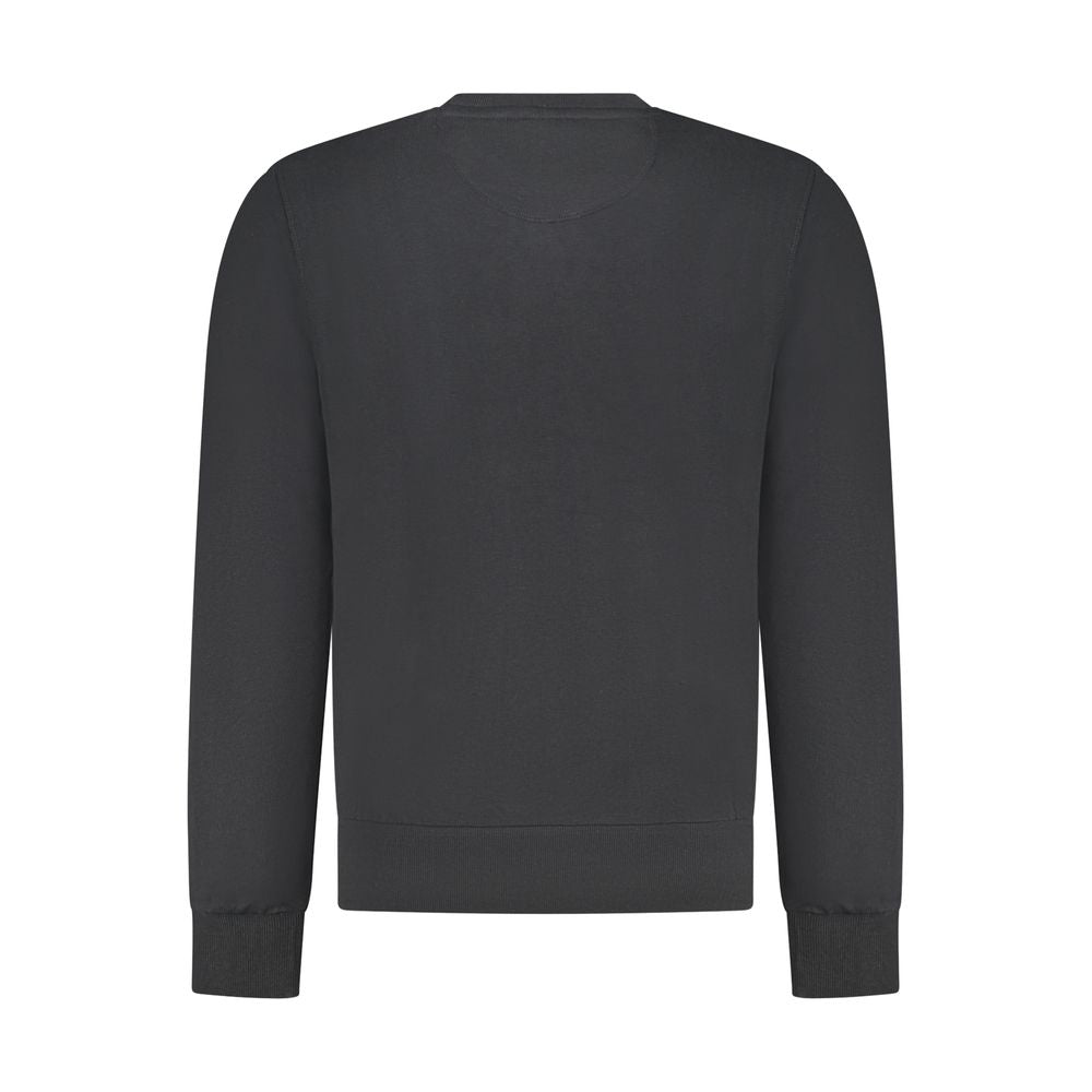 North Sails Black Cotton Men Men's Sweatshirt