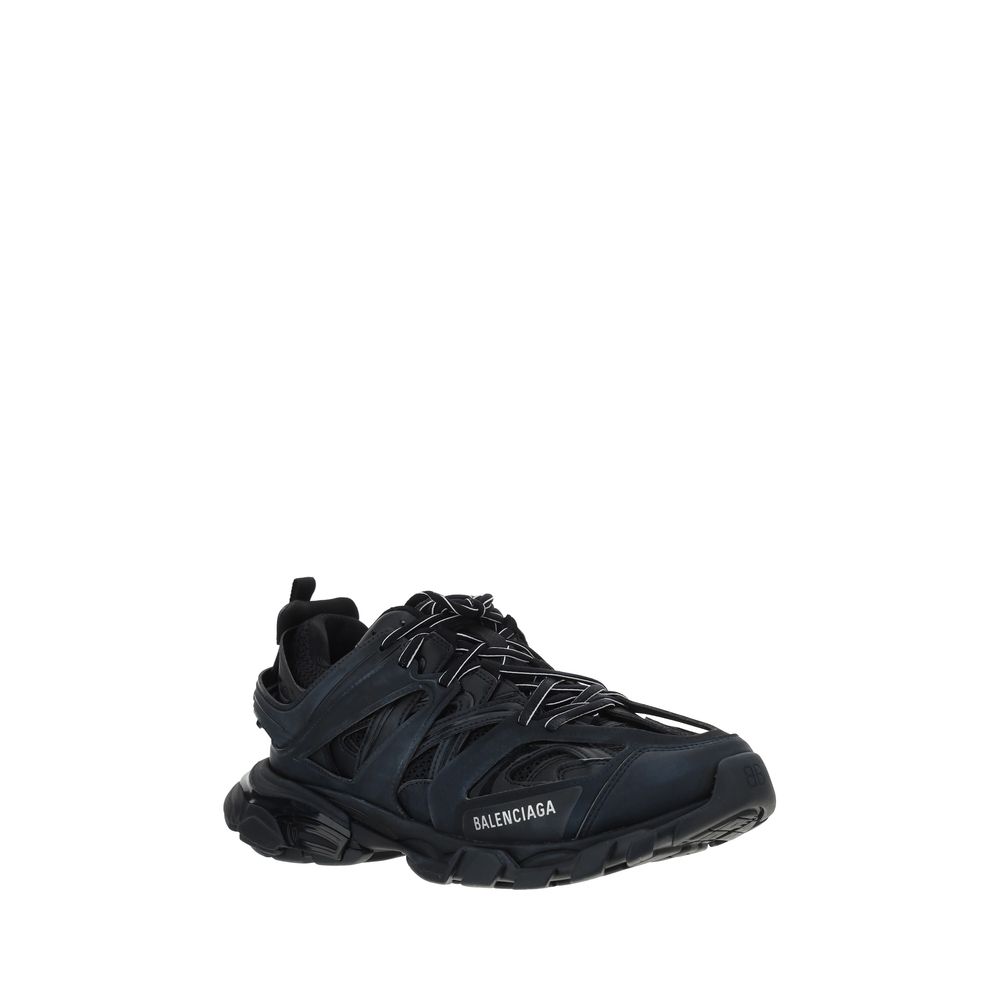 Balenciaga Black Polyethylene Athletic Men's Sneakers