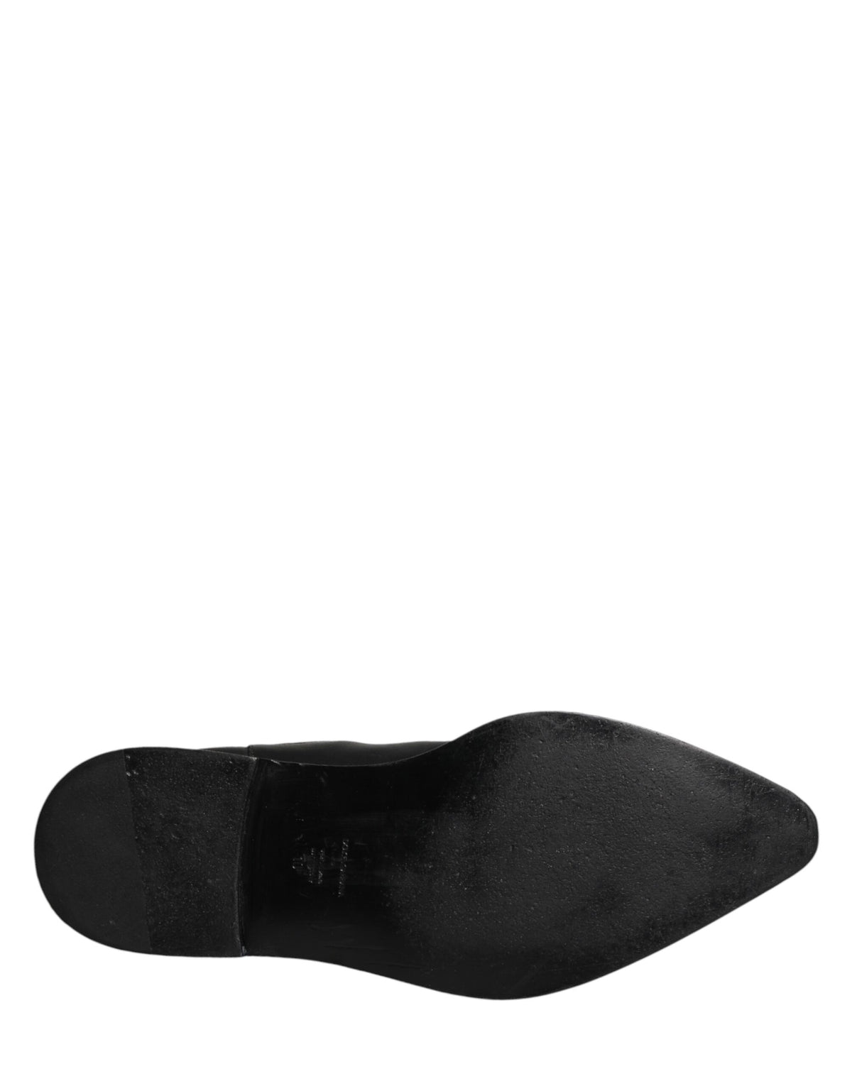 Dolce & Gabbana Black Chelsea Men Short Ankle Boots Men's Shoes
