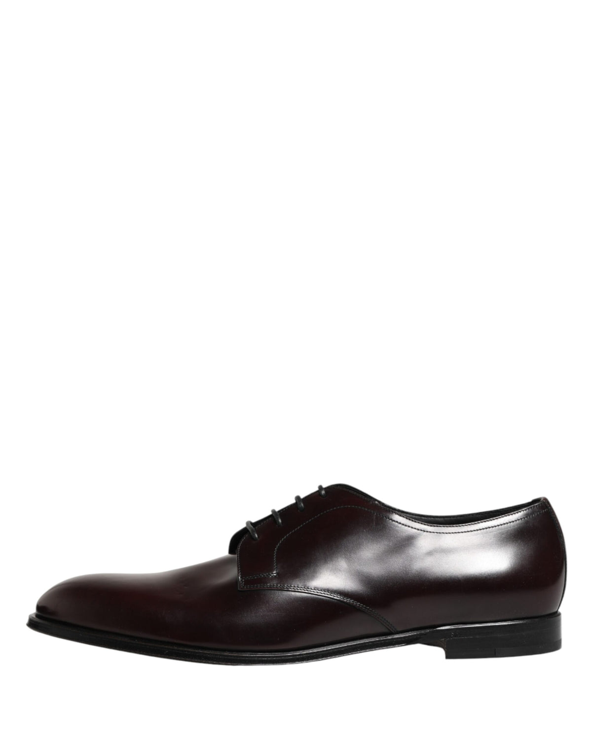 Dolce & Gabbana Black Lace Up Leather Dress Derby Men Men's Shoes