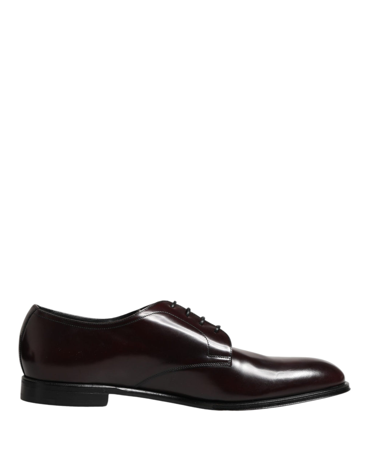 Dolce & Gabbana Black Lace Up Leather Dress Derby Men Men's Shoes