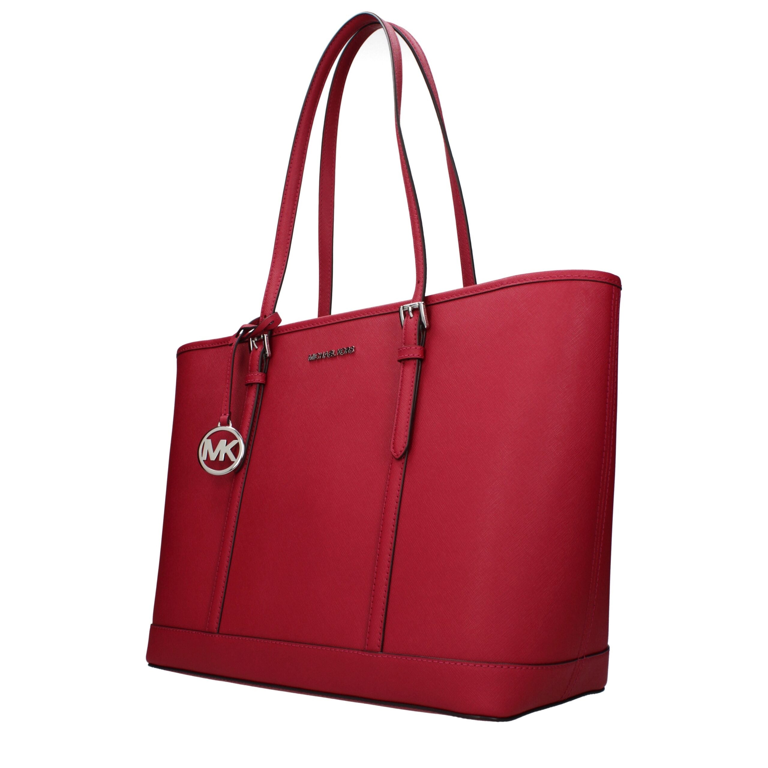 Michael Kors Red Leather Shoulder Women's Bag