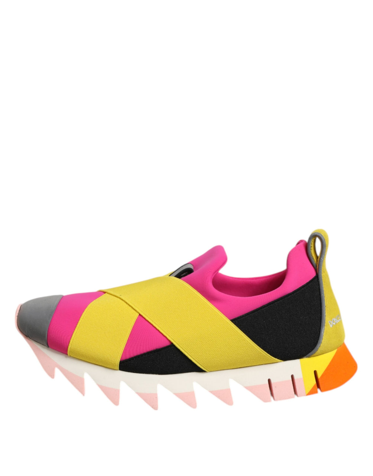 Dolce & Gabbana Multicolor Neoprene Elastic Ibiza Sneakers Women's Shoes (Pre-Owned)