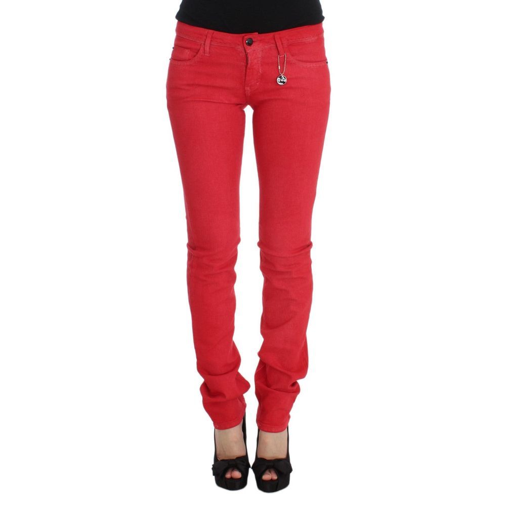 Costume National Multicolor Cotton Skinny Men's Jeans