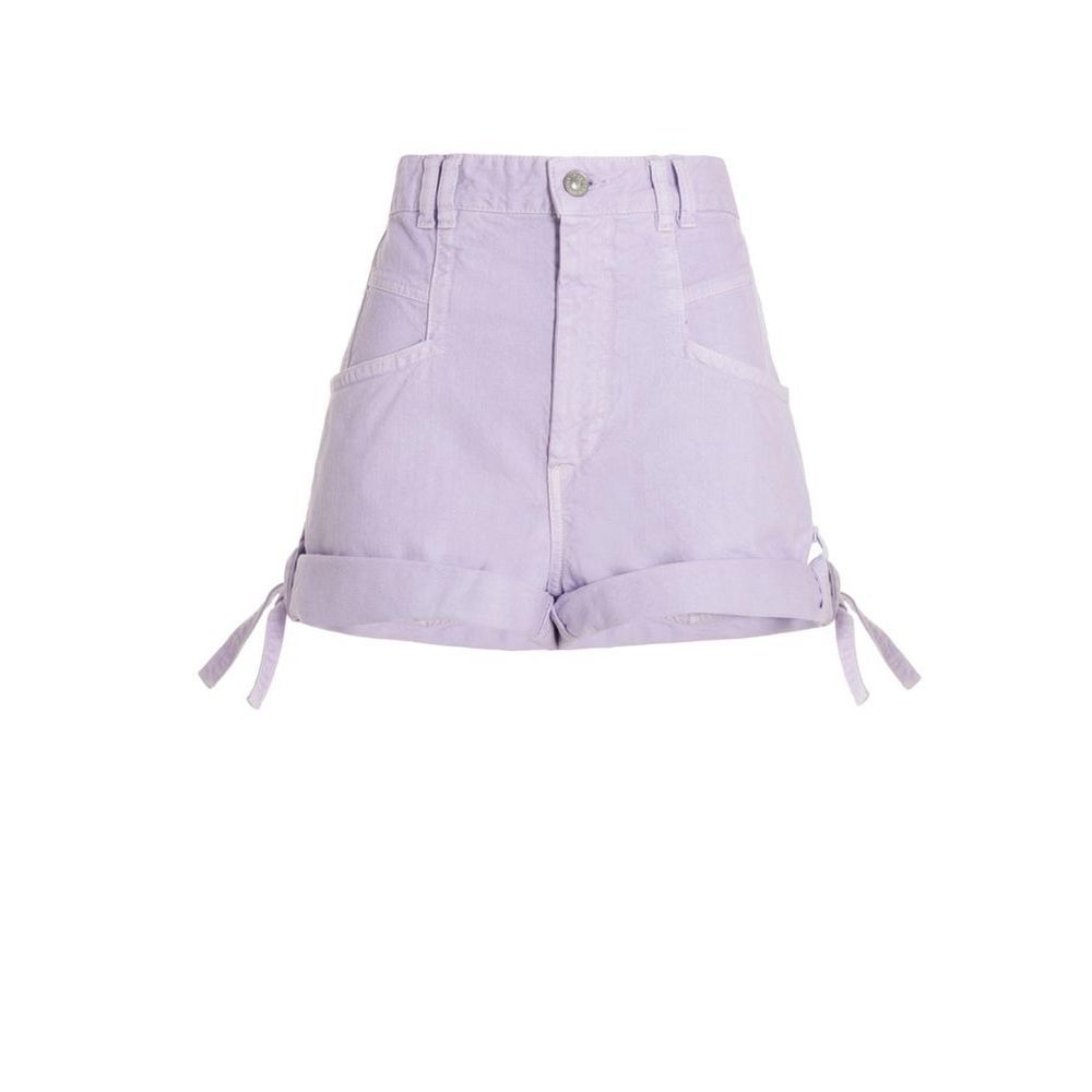 Isabel Marant Purple Cotton Women's Shorts