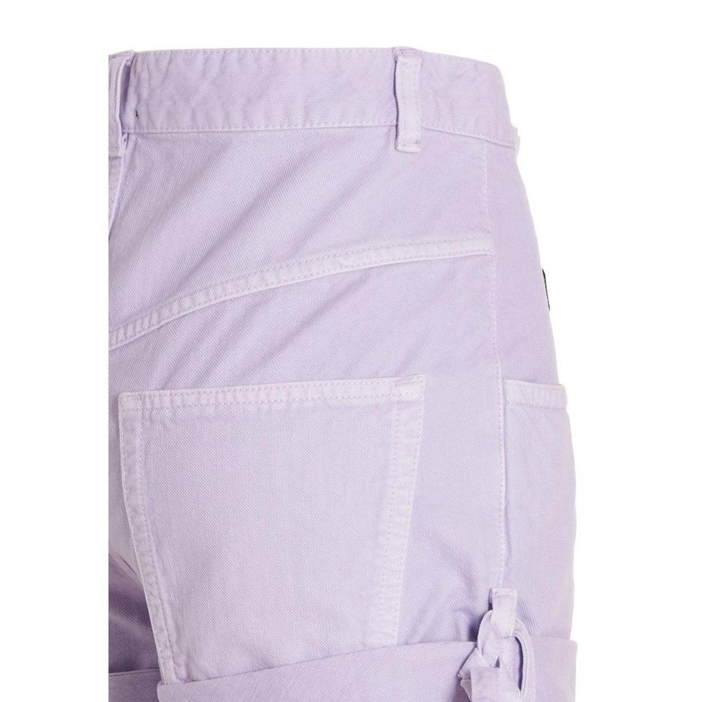 Isabel Marant Purple Cotton Women's Shorts