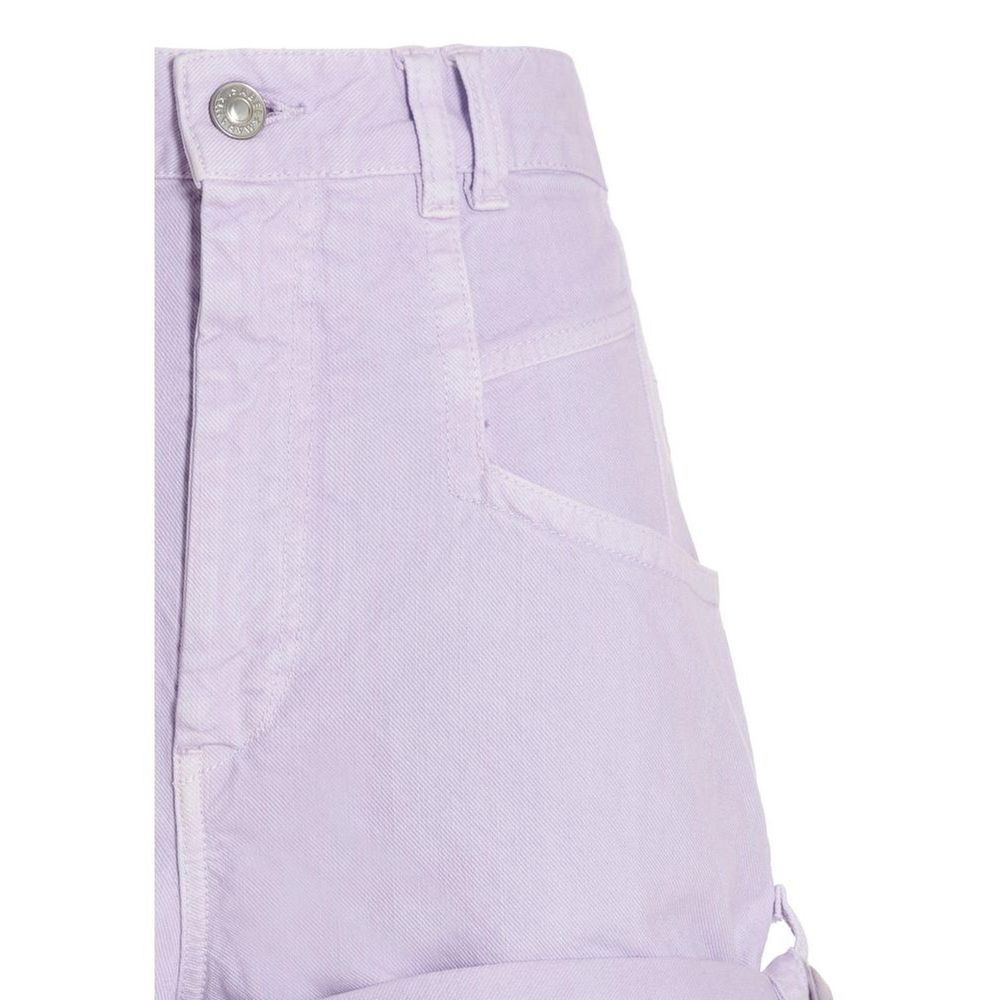 Isabel Marant Purple Cotton Women's Shorts