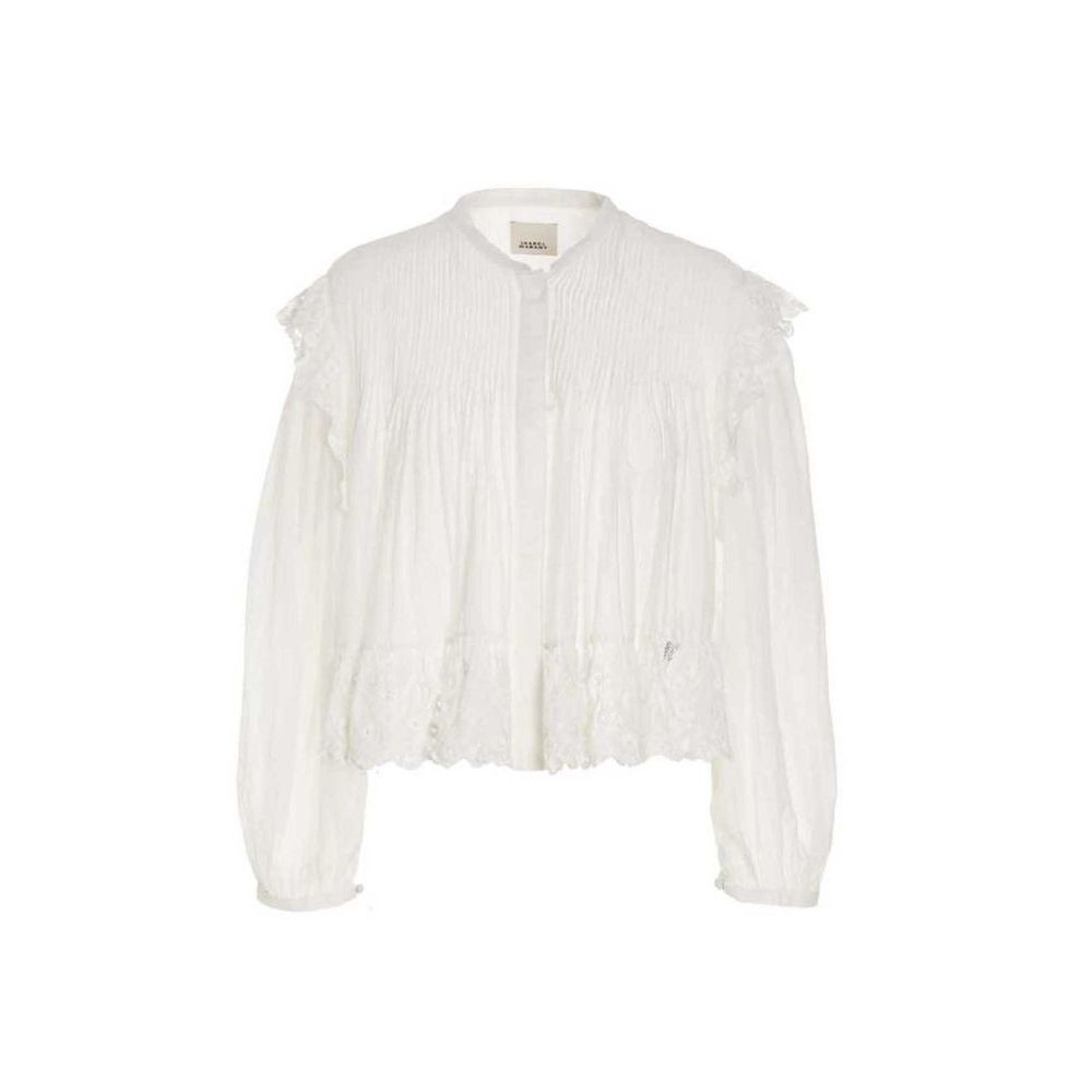 Isabel Marant White Viscose Women's Top