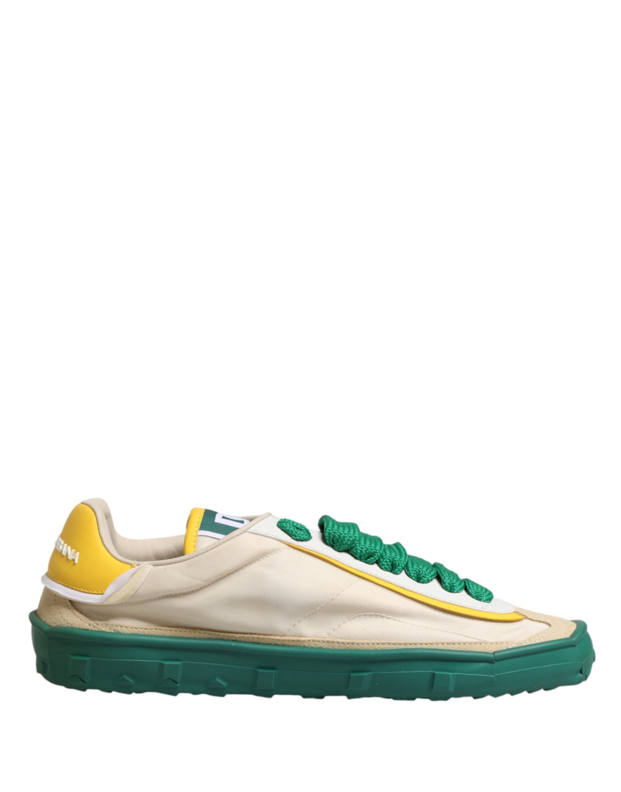 Dolce & Gabbana Multicolor Old Runner Lace Up Sneakers Men's Shoes
