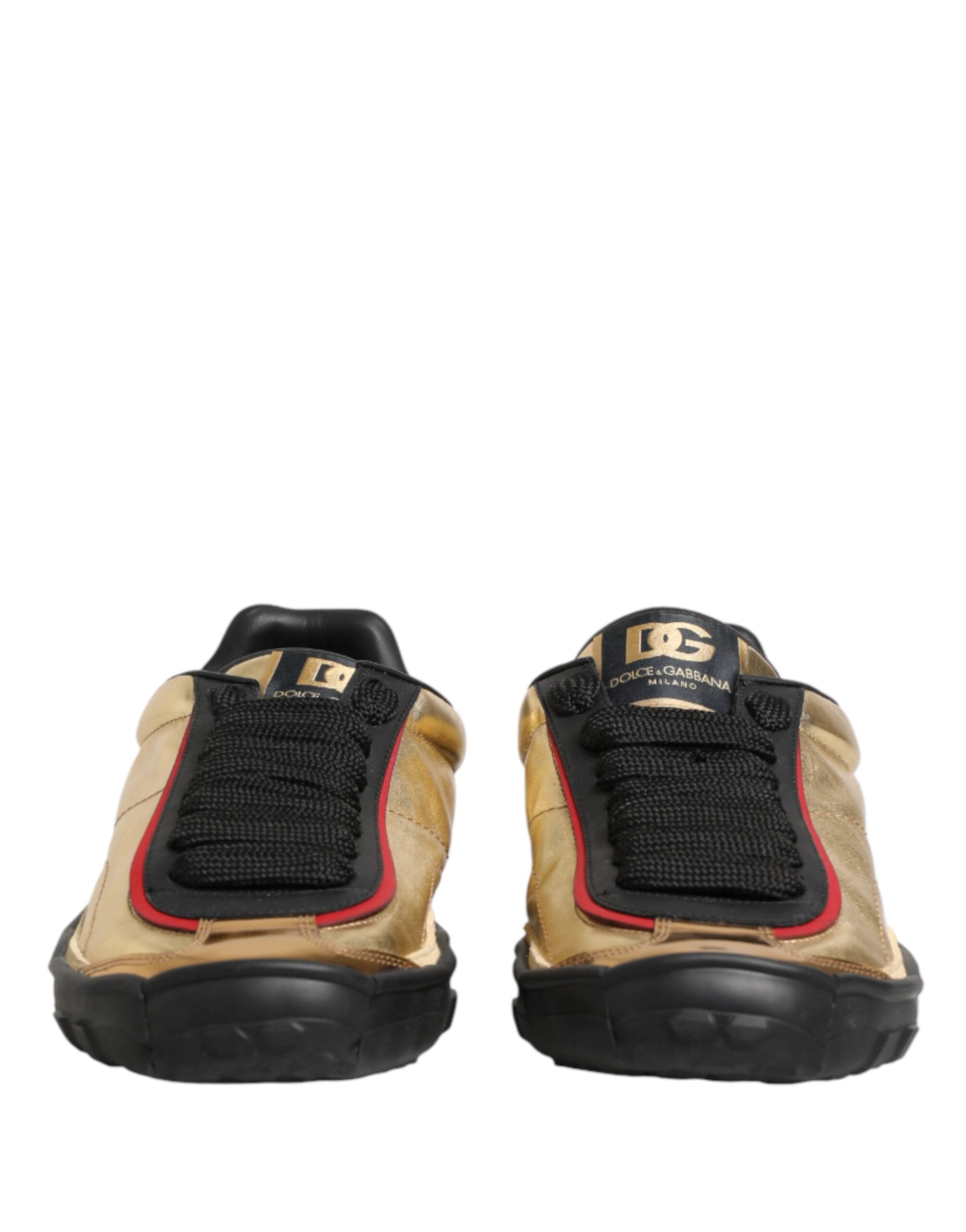 Dolce & Gabbana Multicolor Old Runner Lace Up Sneakers Men's Shoes