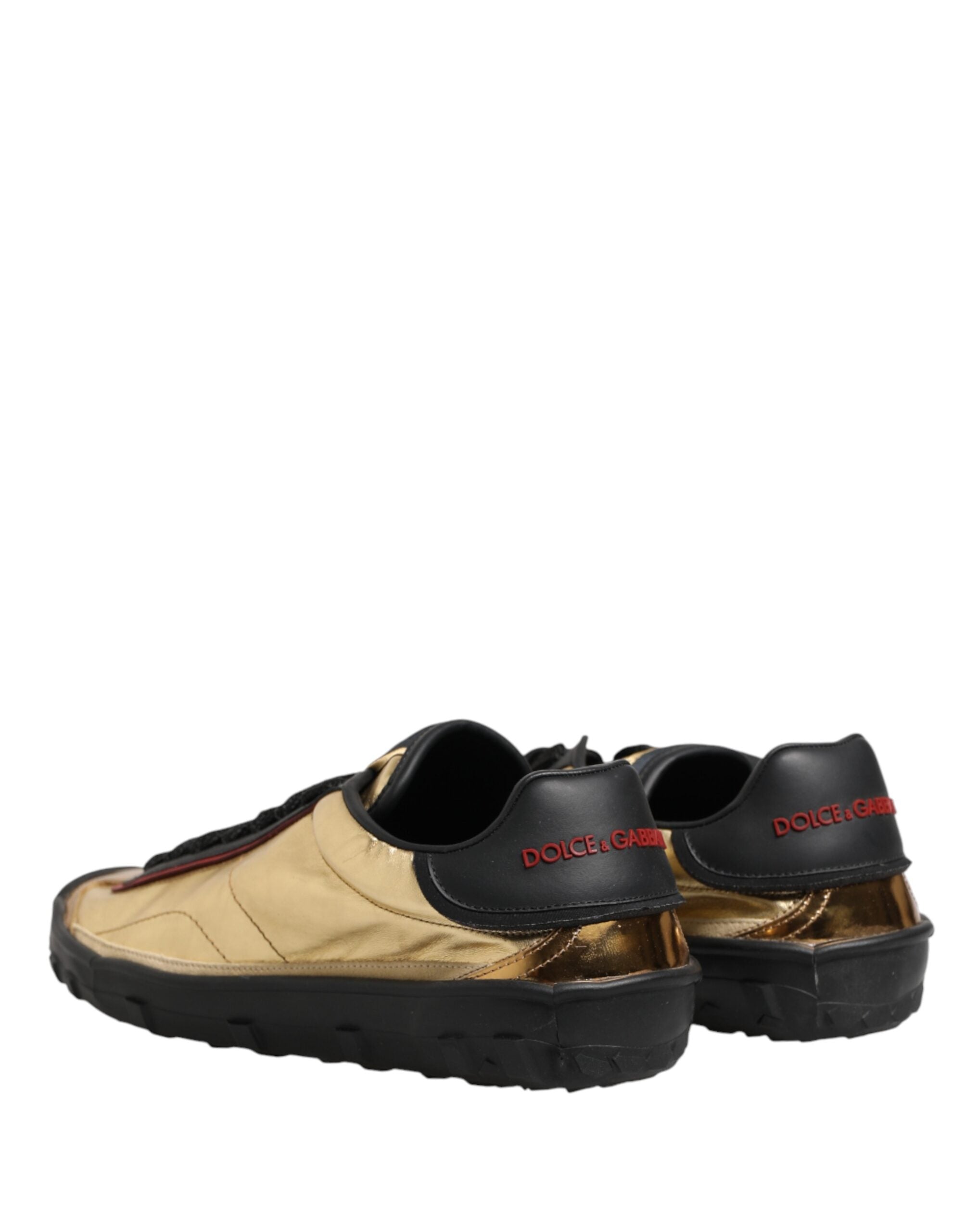 Dolce & Gabbana Multicolor Old Runner Lace Up Sneakers Men's Shoes