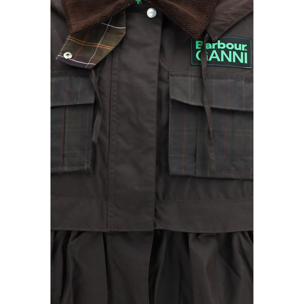 Barbour Brown Cotton Women's Coat