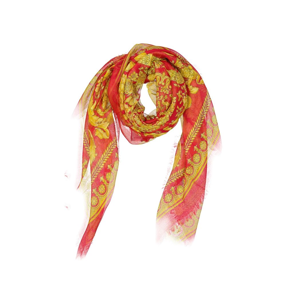 Versace Multicolor Modal Women's Foulard