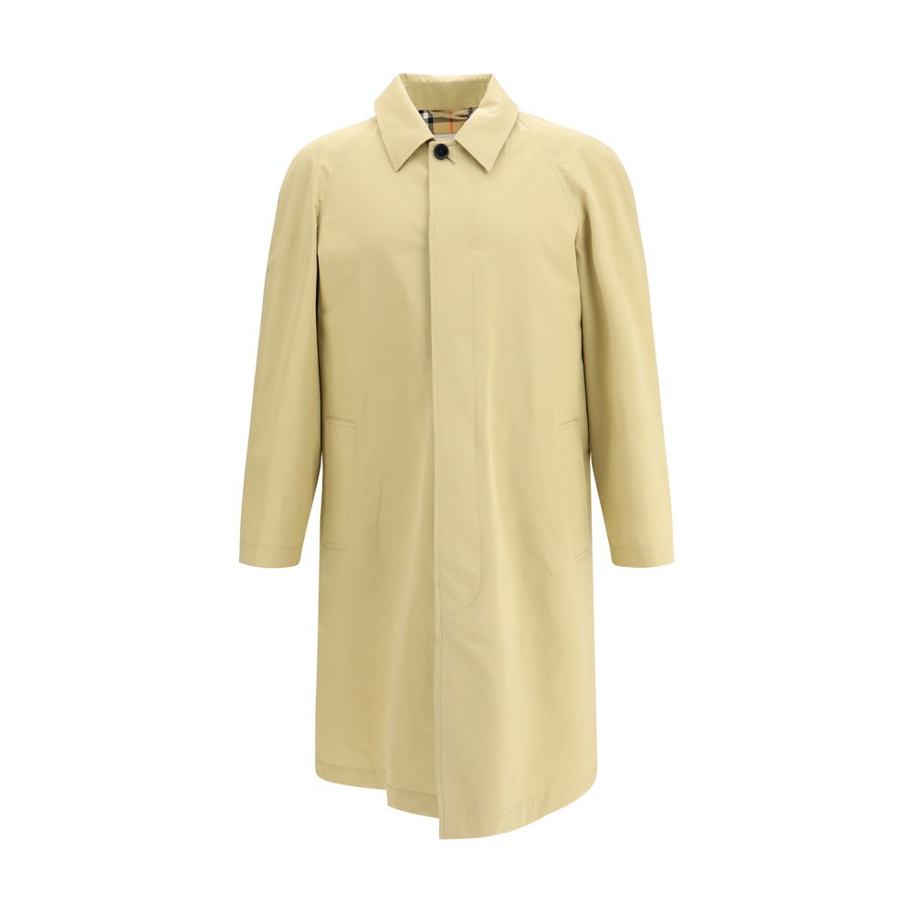 Burberry Beige Cotton Trench Men's Coat
