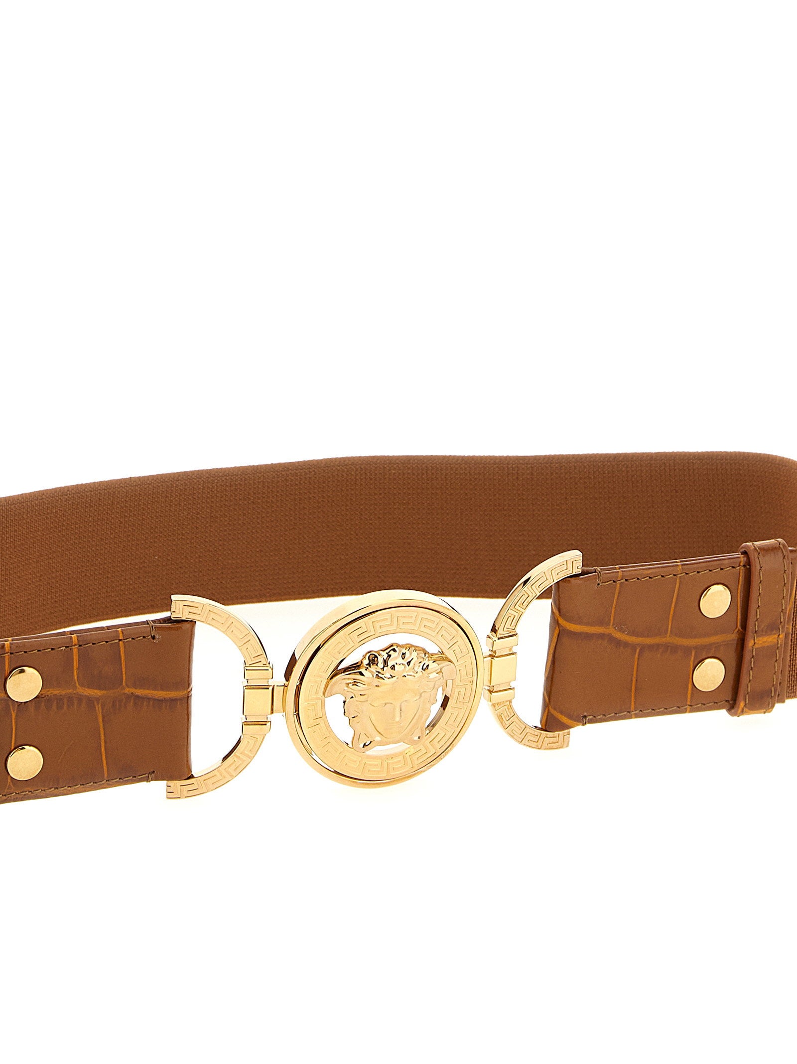Versace Women's Medusa 95 Elastic Belt