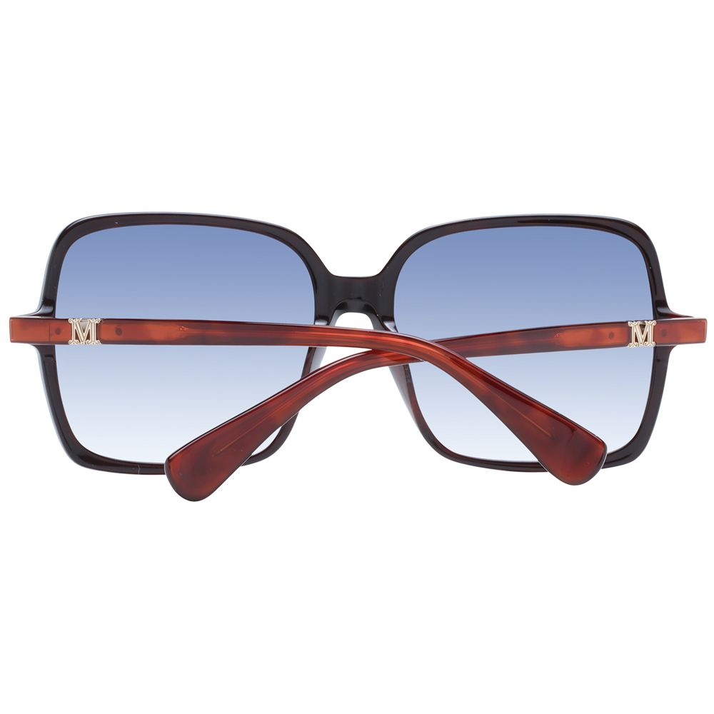 Max Mara Blue Plastic Women's Sunglasses