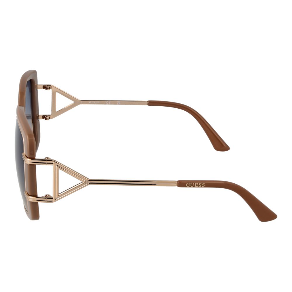 Guess Brown Metal & Plastic Women's Sunglasses