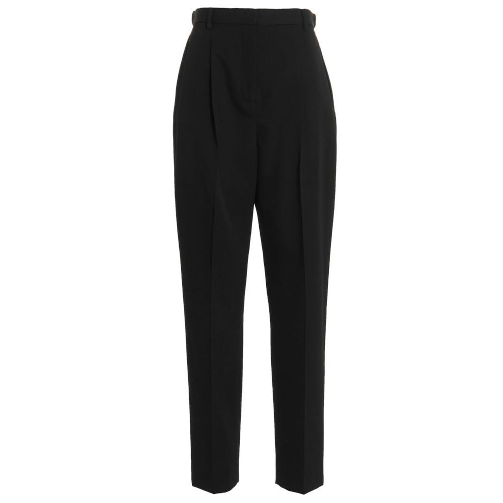 Tory Burch Black Polyester Dress Women's Pants (Pre-Owned)