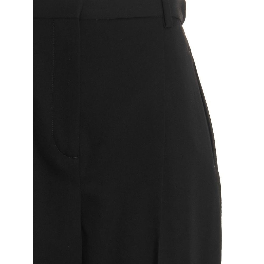 Tory Burch Black Polyester Dress Women's Pants (Pre-Owned)