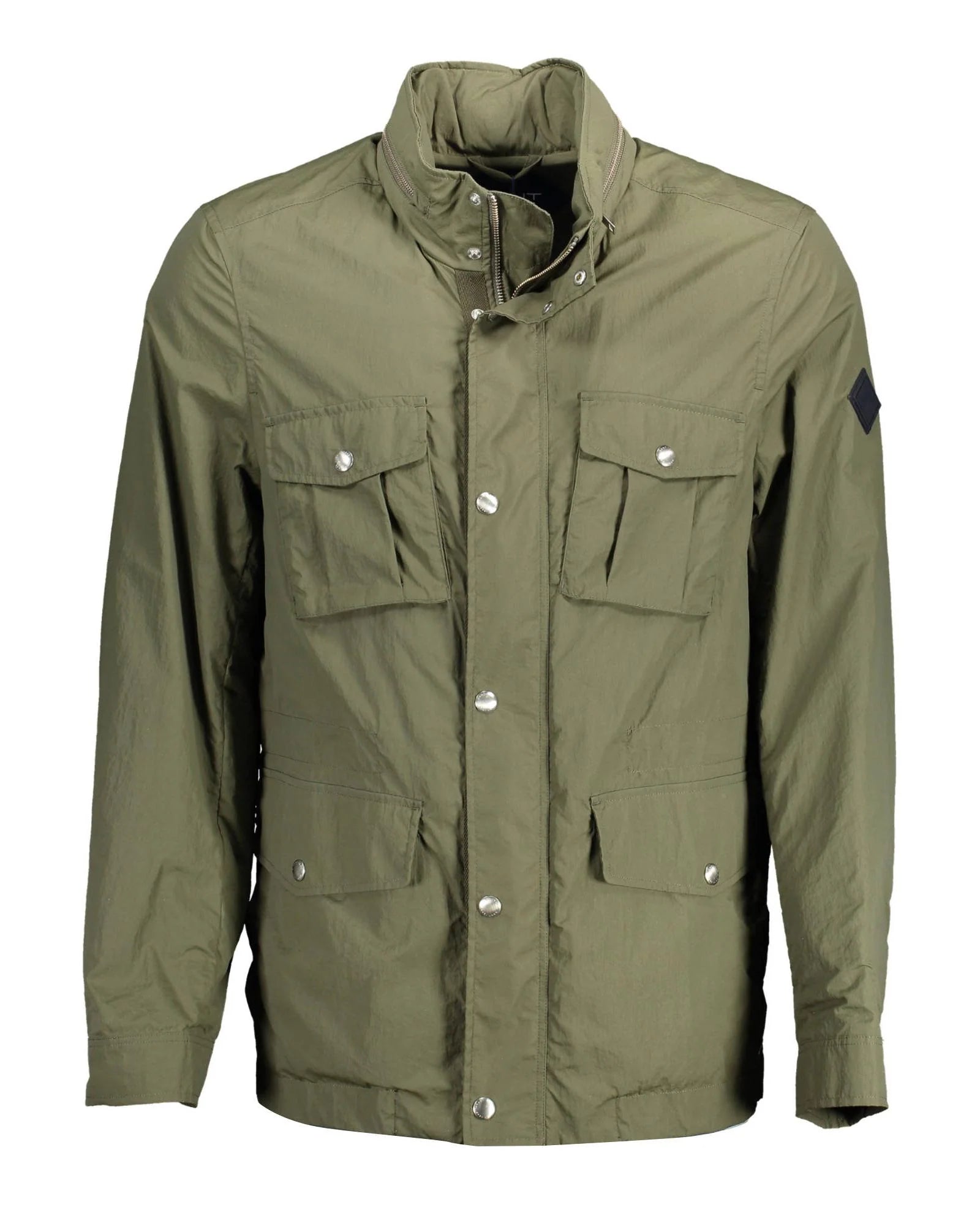 Gant Brown Polyamide Shell Men's Jacket