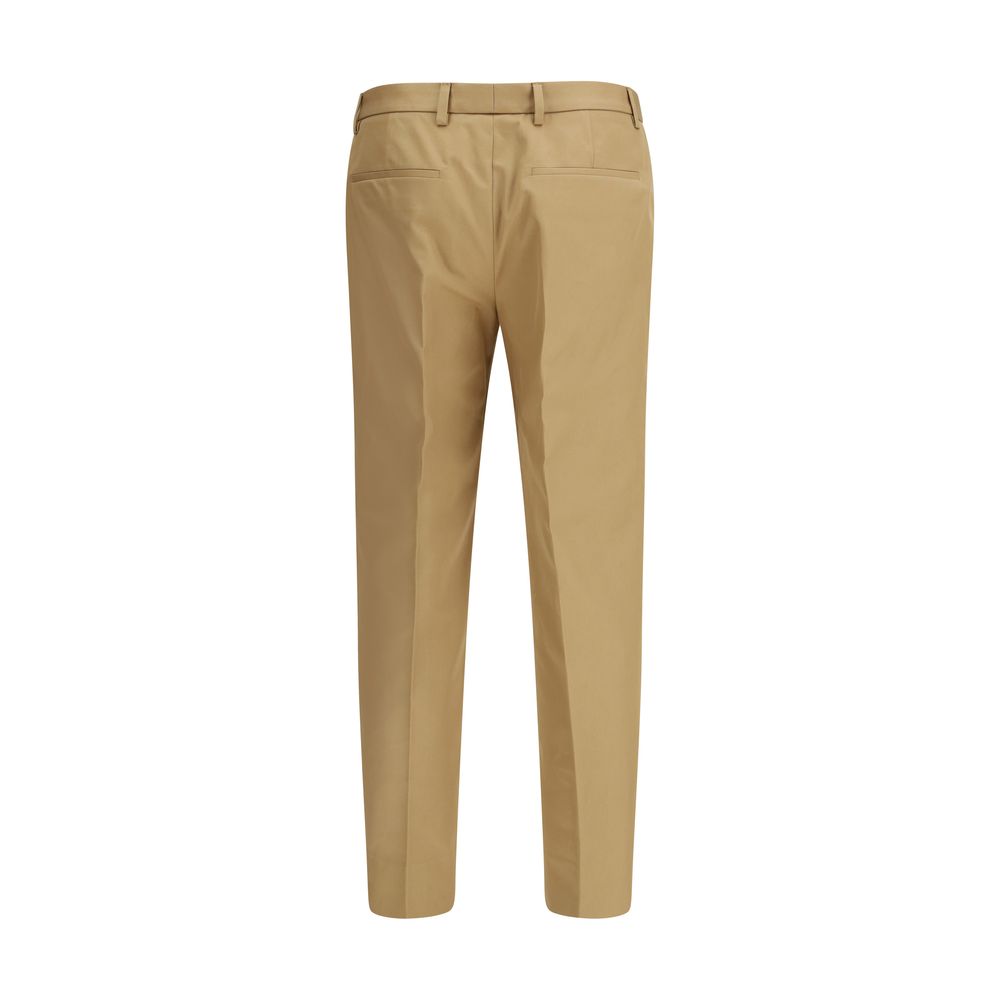 Gucci Beige Cotton Casual Men's Pants