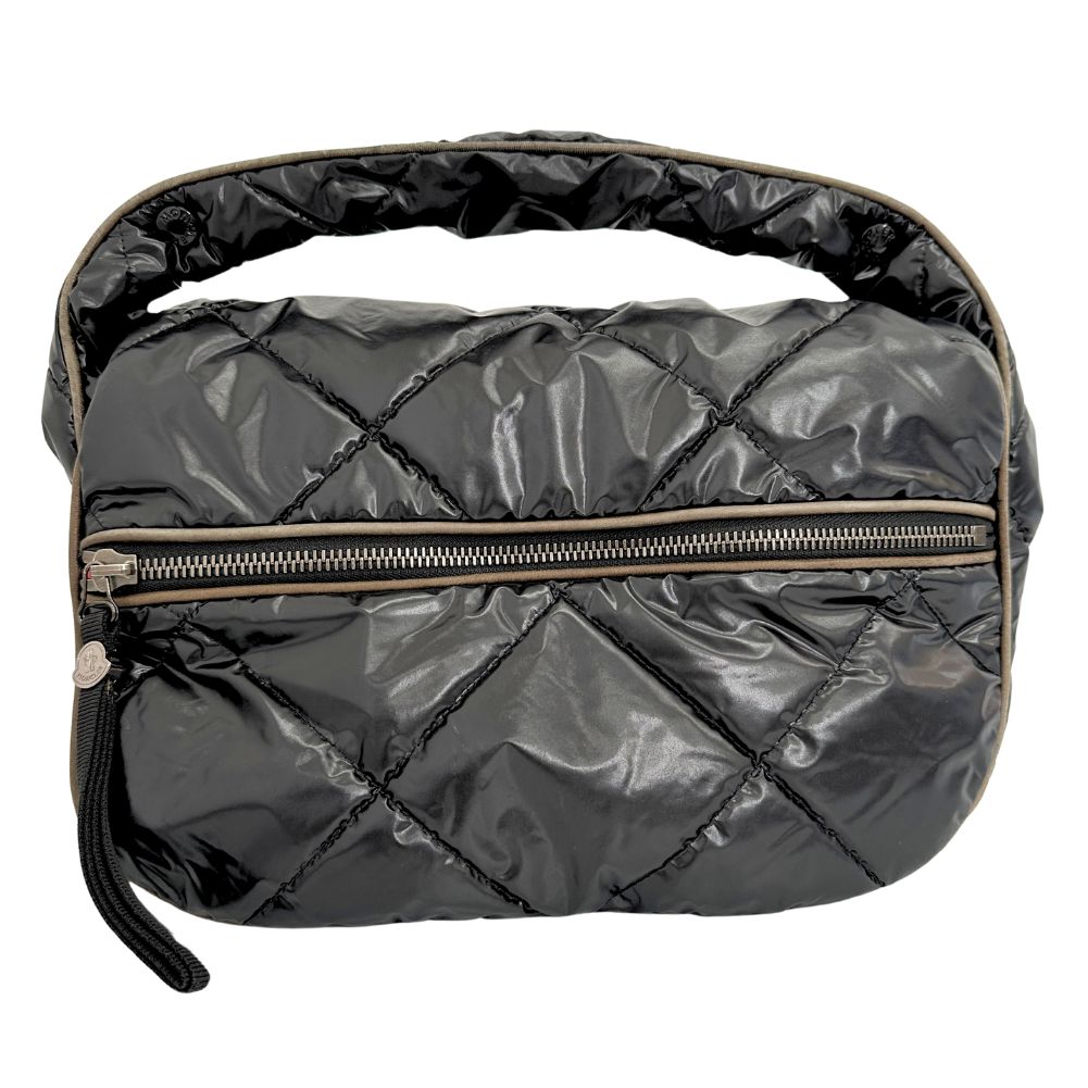 Moncler Black Synthetic Shoulder Bag (Pre-Owned)