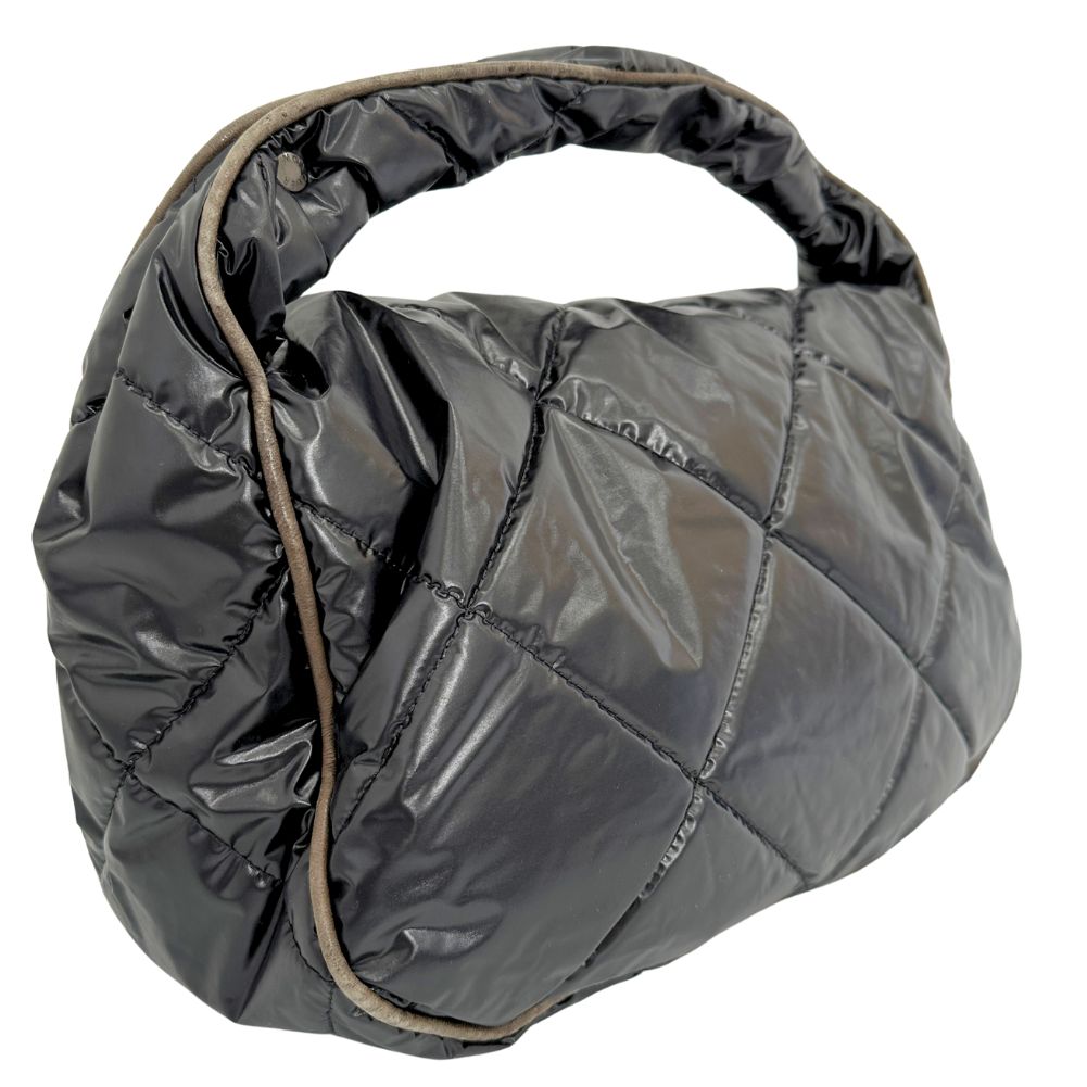 Moncler Black Synthetic Shoulder Bag (Pre-Owned)