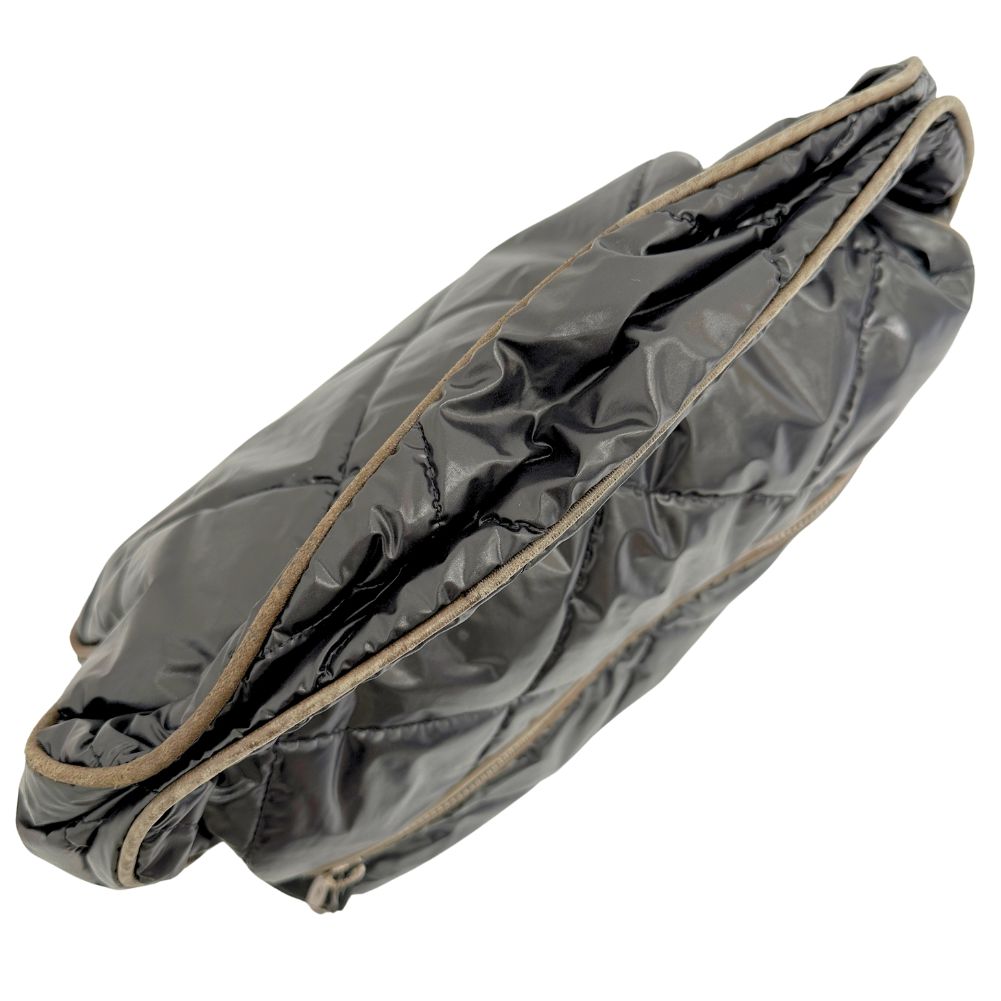 Moncler Black Synthetic Shoulder Bag (Pre-Owned)