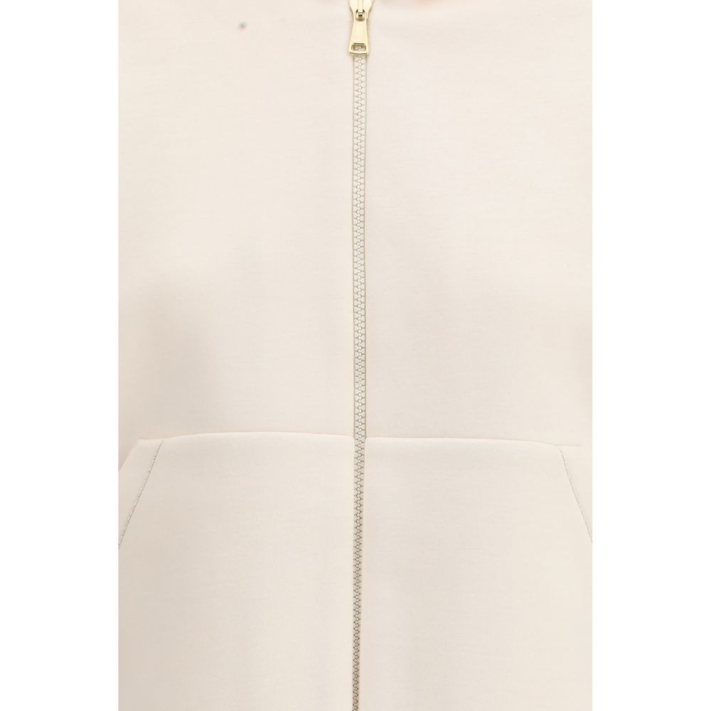 Fabiana Filippi White Modal Women's Sweatshirt